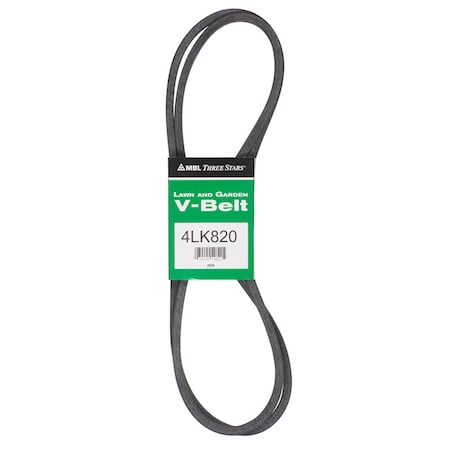 Mbl Mitsuboshi Super KB Standard V-Belt 0.5 in. W X 82 in. L For Riding Mowers 4LK820A